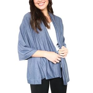 Hello Mello The Weekender Navy Travel Wrap